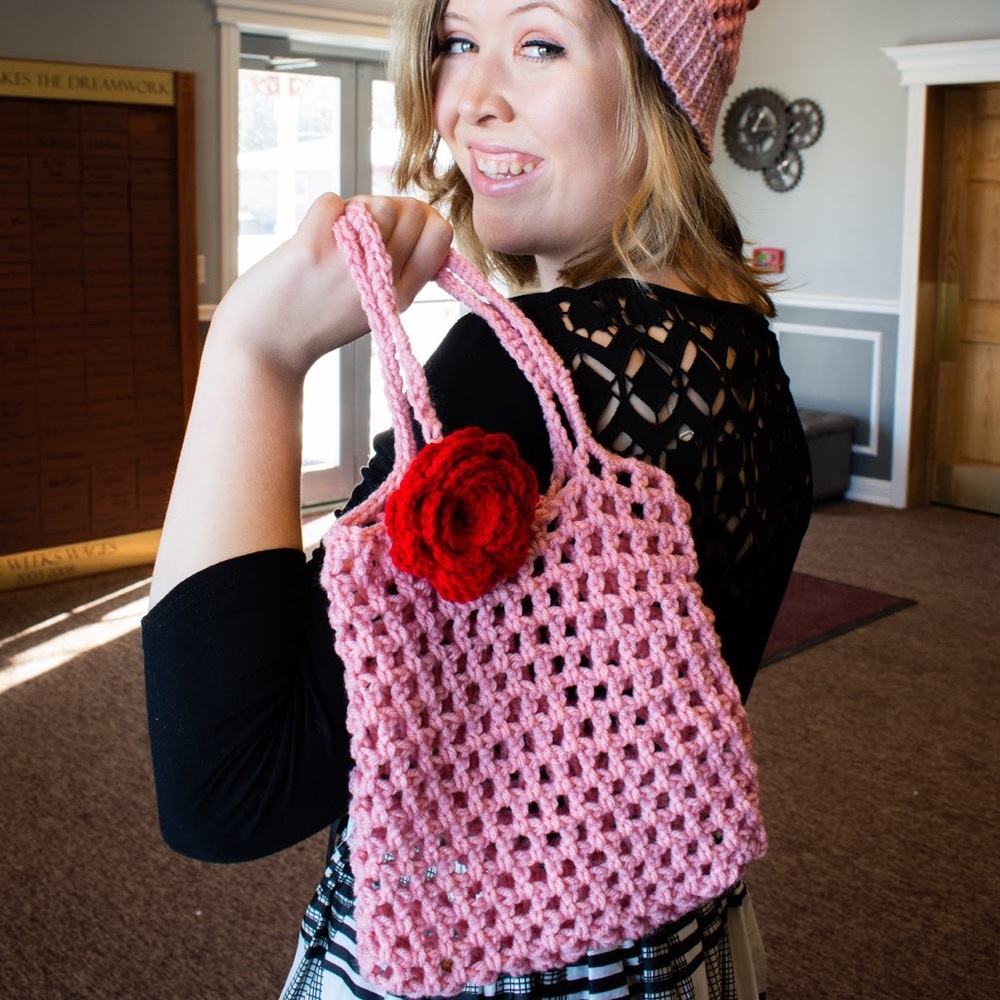 Crocheted Market Bag